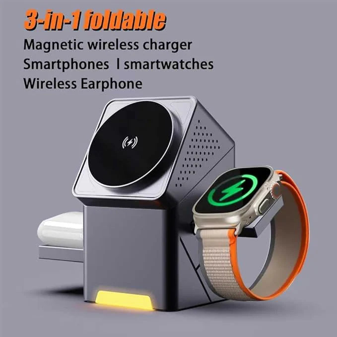 3-in-1 Charger شاحن لاسلكي 3 في| 1