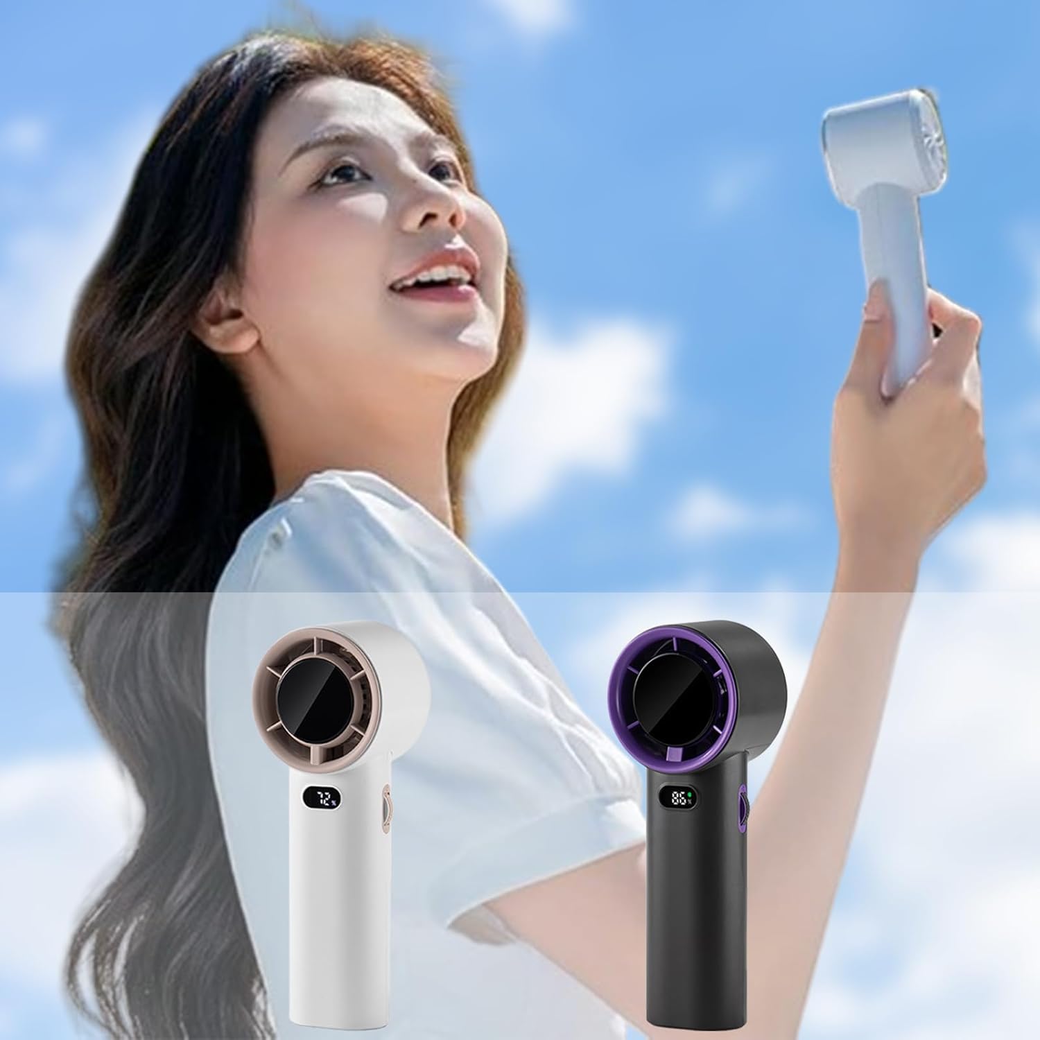 Portable Handheld Fan |مروحة يدوية محمولة