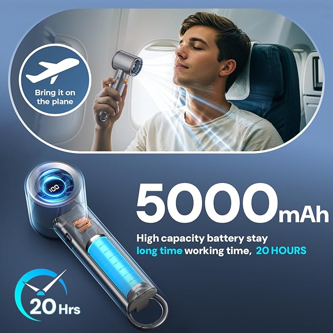 Portable Handheld Fan |مروحة يدوية محمولة