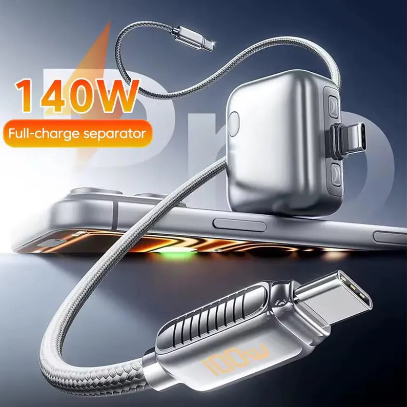 Nestora 140W Safety Adapter ⚡|   140 واط – محول أمان