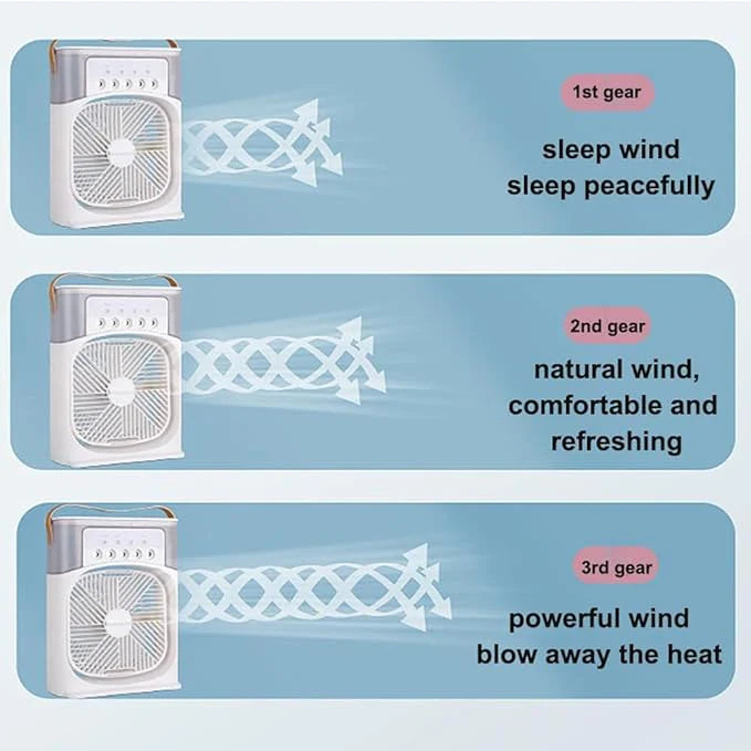Ice Cooling Fan|مروحة تبريد بالثلج