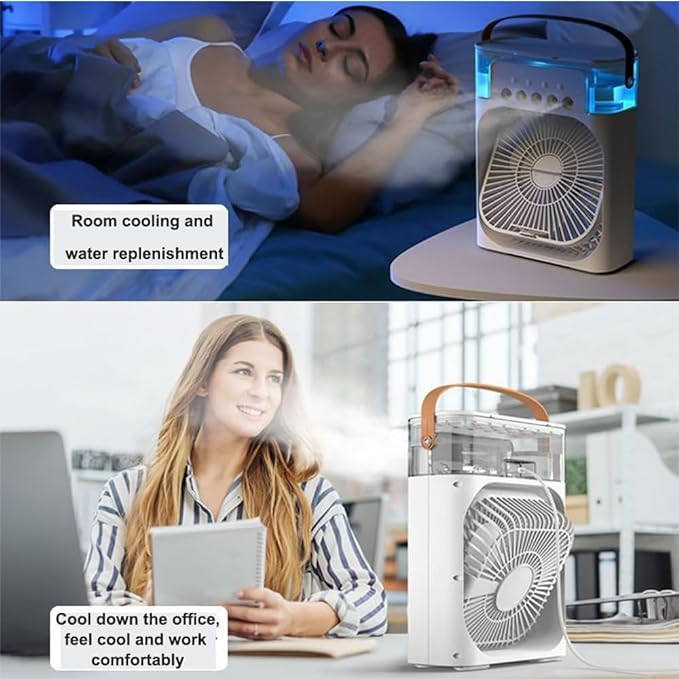 Ice Cooling Fan|مروحة تبريد بالثلج